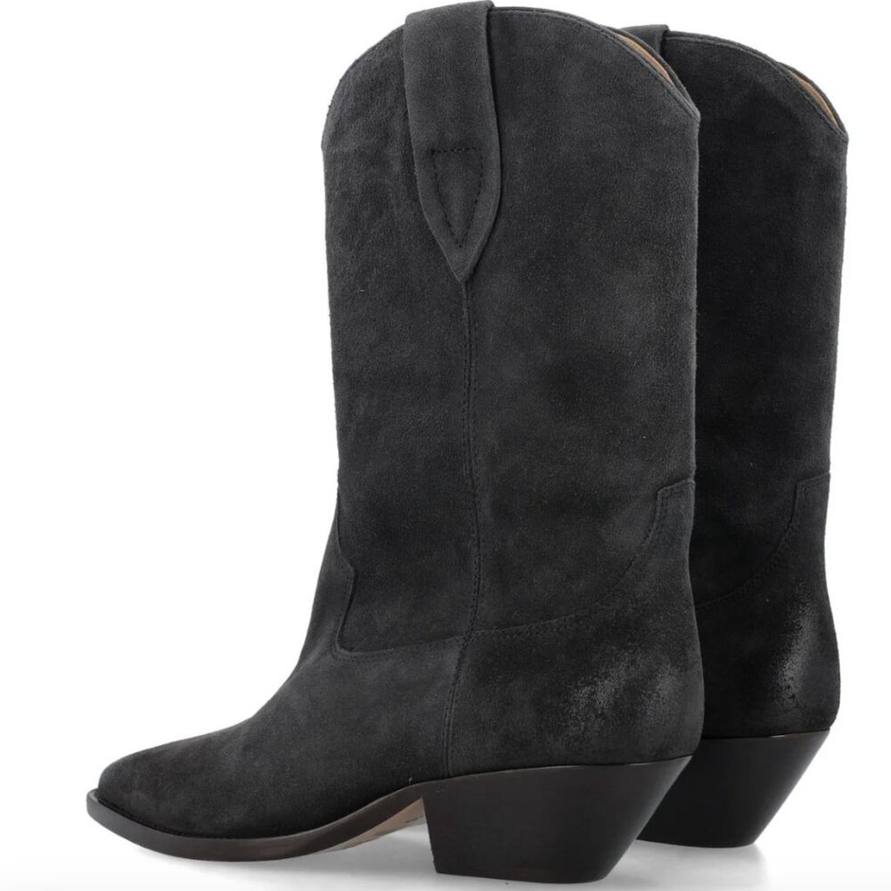 Isabel Marant Duerto boot, black suede, size 9.5-10 / 41